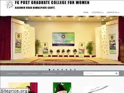 Sites similar to fgpcw-kr.edu.pk