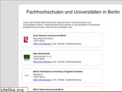 Sites similar to fh-berlin.de