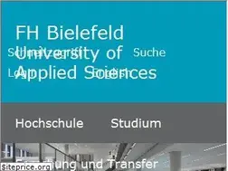 Sites similar to fh-bielefeld.de