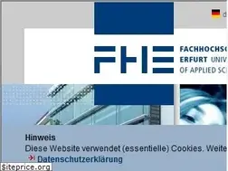 Sites similar to fh-erfurt.de