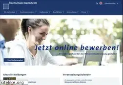 Sites similar to fh-mannheim.de