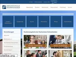 Sites similar to fh-schmalkalden.de