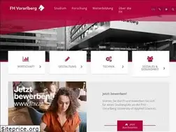 Sites similar to fh-vorarlberg.ac.at