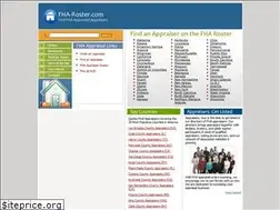 Sites similar to fha-roster.com