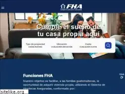 Sites similar to fha.gob.gt