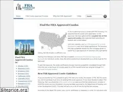 Sites similar to fhaapprovedcondos.org