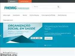 Sites similar to fhemig.mg.gov.br