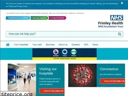 Sites similar to fhft.nhs.uk