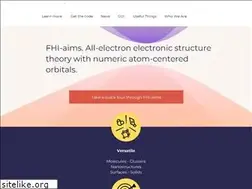 Sites similar to fhi-aims.org