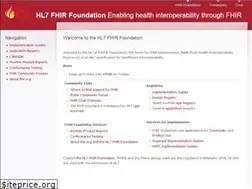 Sites similar to fhir.org