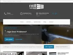 Sites similar to fhrgaragedoors.com