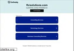 Sites similar to fhrsolutions.com