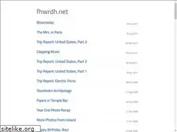 Sites similar to fhwrdh.net