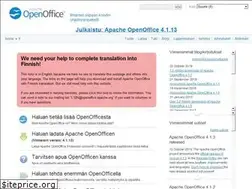 Sites similar to fi.openoffice.org