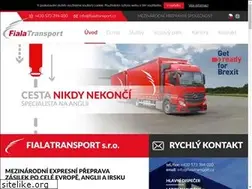 Sites similar to fialatransport.cz