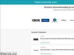 Sites similar to fialennuskoodi.com