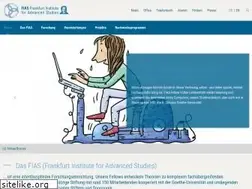 Sites similar to fias.uni-frankfurt.de