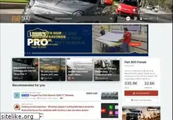 Sites similar to fiat500owners.com