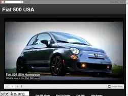 Sites similar to fiat500usa.com