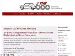 Sites similar to fiat600freunde.de