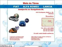 Sites similar to fiatalfaszerviz.hu