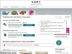 Sites similar to fiatdalys.lt