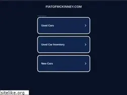 Sites similar to fiatofmckinney.com