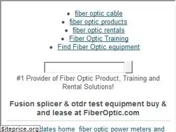 Sites similar to fiberoptic.com