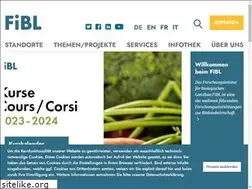 Sites similar to fibl.de