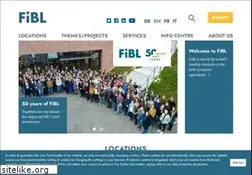 Sites similar to fibl.org