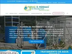 Sites similar to fibrasynormasdecolombia.com