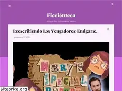 Sites similar to ficcionteca.blogspot.com