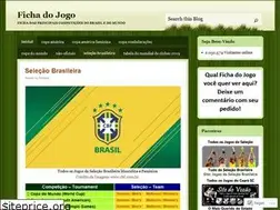 Sites similar to fichadojogo.wordpress.com