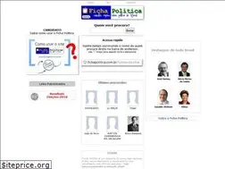 Sites similar to fichapolitica.com.br