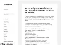 Sites similar to fiches-autos.com