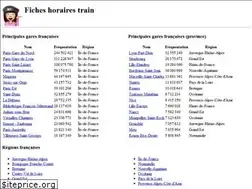 Sites similar to fiches-horaires.net