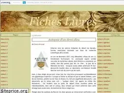 Sites similar to fichesauteurs.canalblog.com
