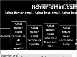 Sites similar to fichier-email.com