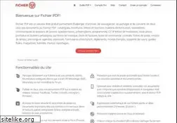 Sites similar to fichier-pdf.fr
