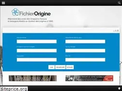 Sites similar to fichierorigine.com