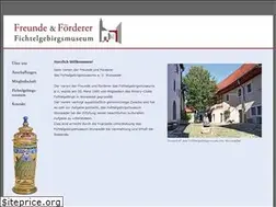 Sites similar to fichtelgebirgsmuseum-foerderer.de