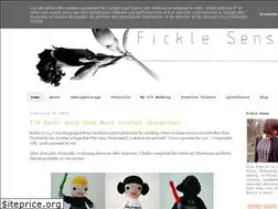 Sites similar to ficklesense.blogspot.com