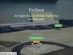 Sites similar to ficsave.xyz