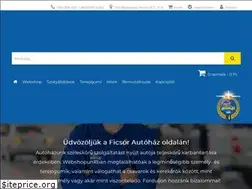 Sites similar to ficsor.hu