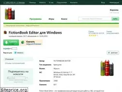 Sites similar to fictionbook-editor.ru