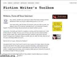 Sites similar to fictionwriterstoolbox.com