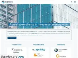 Sites similar to fidante.com