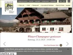 Sites similar to fidazerhof.ch