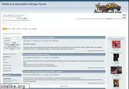 Sites similar to fiddleforum.com