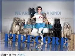 Sites similar to fidecorecanecorso.com